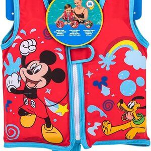 NWT Disney Mickey & Friends Toddler Swim Vest